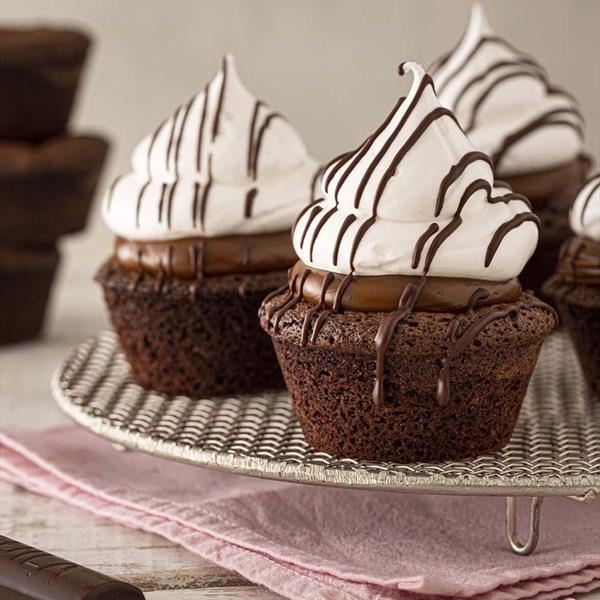 Cómo preparar Muffins de vainilla bañados – Recetas Chocolate Aguila